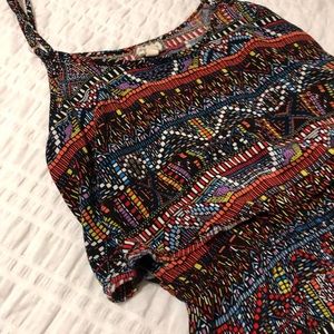 ❣️Eyeshadow Multicolor Mini Dress Small ❣️